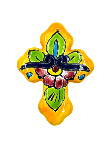 Mexican Talavera Cross 6